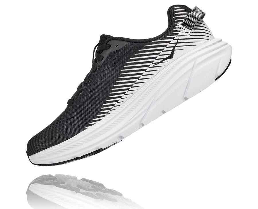 Tenis Hoka One One Mujer Negros/Blancos - Rincon 2 - VRAF86741